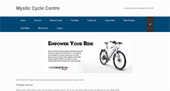 Desktop Screenshot of mysticcyclecentre.com