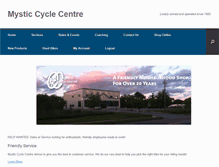 Tablet Screenshot of mysticcyclecentre.com